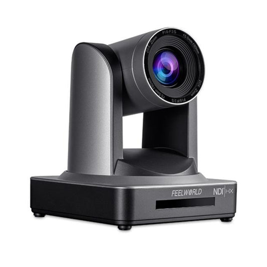 FEELWORLD NDI20X Simultaneous 20X Optical Zoom Live Streaming PTZ Camera, EU and US Plug by FEELWORLD