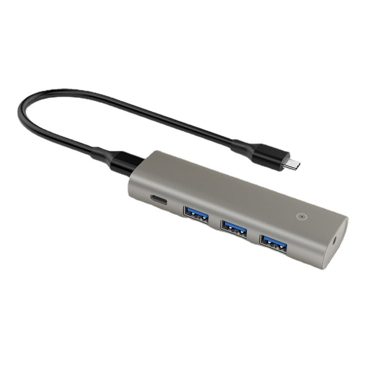 Rocketek HC466 USB3.2 Gen2 Type-C 4 in 1 HUB Adapter - USB HUB by ROCKETEK | Online Shopping UK | buy2fix