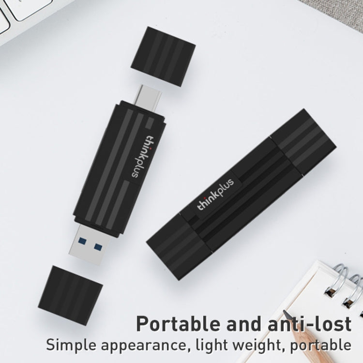Lenovo ThinkPlus TC101 USB-C / Type-C Multi-functional Card Reader (Black) -  by Lenovo | Online Shopping UK | buy2fix