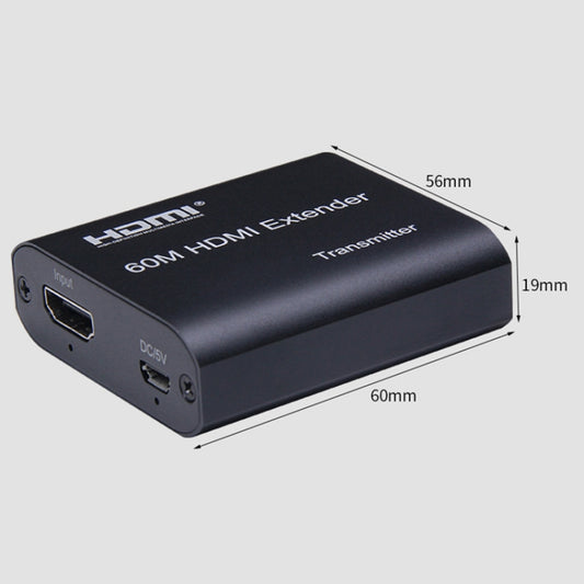 BOWU BW-HE60U 60m HDMI to RJ45 Network Extender by buy2fix