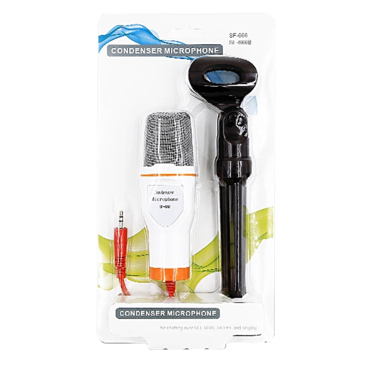 Yanmai SF666 Professional Condenser Sound Recording Microphone with Tripod Holder, Cable Length: 1.3m, Compatible with PC and Mac for Live Broadcast Show, KTV, etc.(Black) - Consumer Electronics by Yanmai | Online Shopping UK | buy2fix