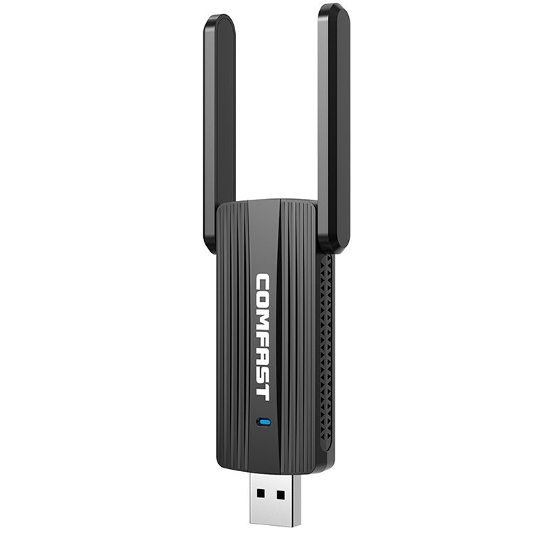 COMFAST CF-921AC V2 1300Mbps USB 5G Dual Frequency Wireless Network Card with Antenna - USB Network Adapter by COMFAST | Online Shopping UK | buy2fix