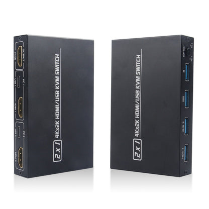 AM-KVM201CL 2x1 4Kx2K HDMI / USB / KVM Switch by buy2fix