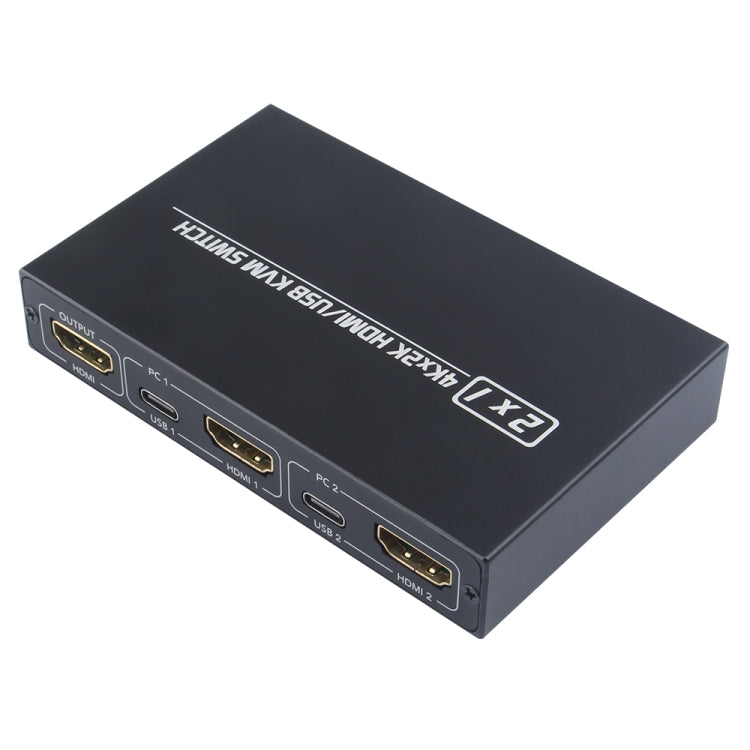 AM-KVM201CL 2x1 4Kx2K HDMI / USB / KVM Switch by buy2fix