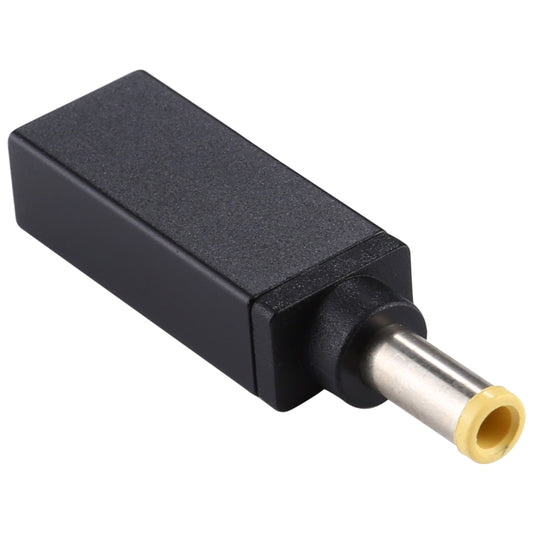 PD 19V 5.0x3.0mm Male Adapter Connector(Black) by buy2fix