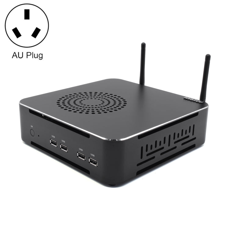 HYSTOU M7 Windows 7/8/10 / Linux System Mini PC, Intel Core G6400 Dual Core 4 Threads up to 4.0GHz, 32GB RAM+1TB SSD+1TB HDD, AU Plug - Windows Mini PCs by HYSTOU | Online Shopping UK | buy2fix