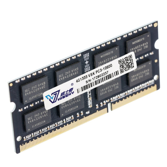Vaseky 4GB 1333MHz PC3-10600 DDR3 PC Memory RAM Module for Laptop by Vaseky
