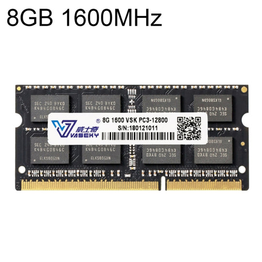 Vaseky 8 GB 1600 MHz PC3-12800 DDR3 PC-Speicher RAM-Modul für Laptop