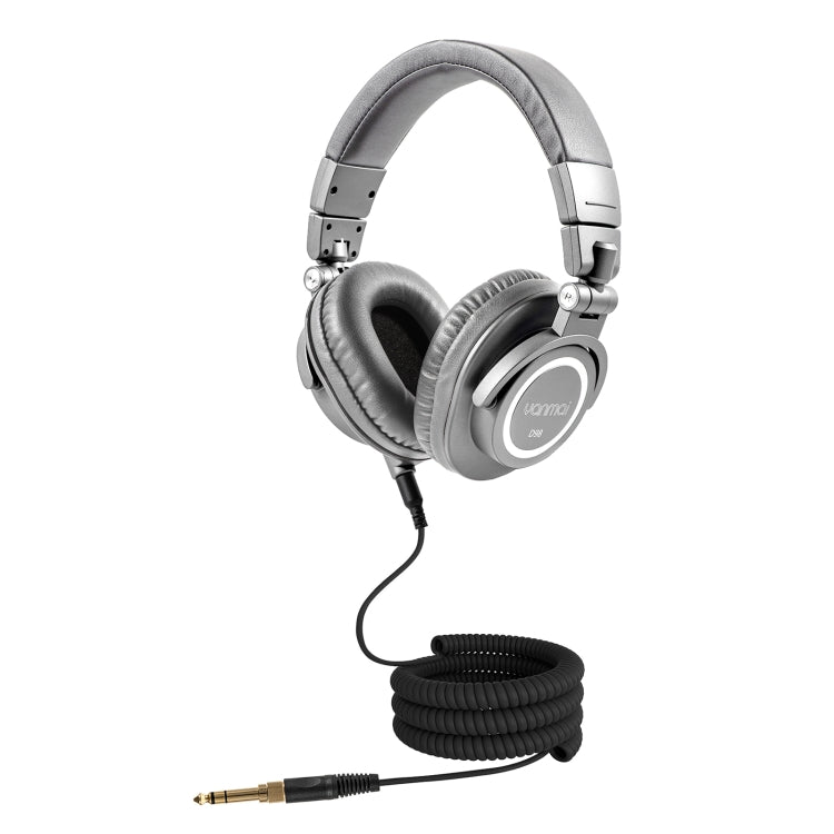 Yanmai D98 Professional Recording Monitor Headphone (Silver Grey) by Yanmai