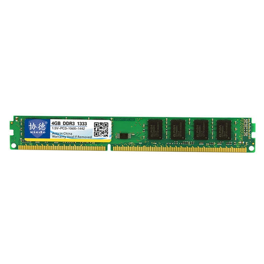 XIEDE X031 DDR3 1333MHz 4GB 1.5V General Full Compatibility Memory RAM Module for Desktop PC by XIEDE