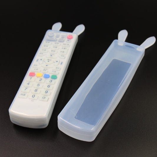 5 PCS Rabbit Design Long Air Conditioning / TV / Smart TV Box Remote Control Waterproof Dustproof Silicone Protective Cover, Size: 19.5*5*2cm by buy2fix