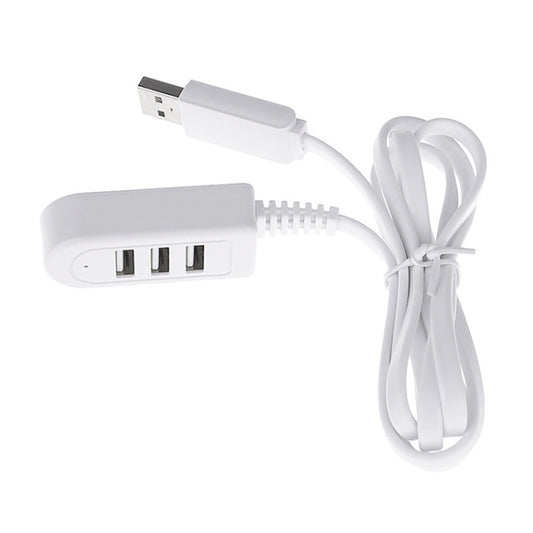 1.2m TPE USB A to 3 USB Ports Female HUB Adapter by buy2fix