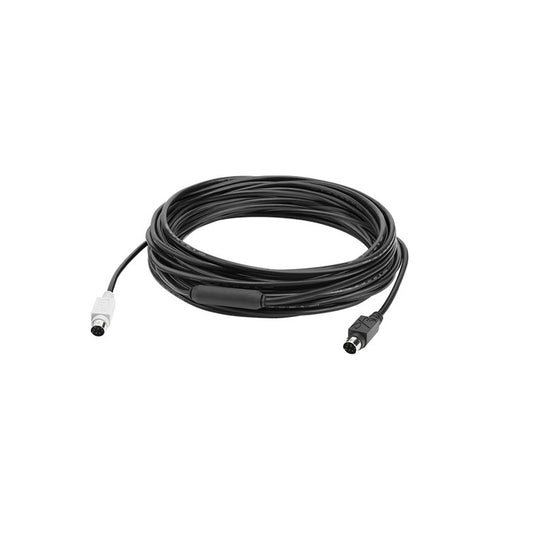 Logitech CC3500 Connect Speaker Microphone HUB Camera DIN Port Extension Cable, Cable Length: 10m (Black) by Logitech