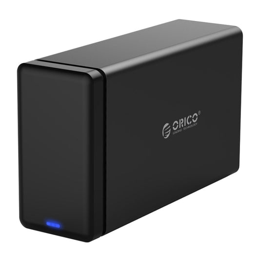 ORICO NS200-RU3 2-bay USB 3.0 Type-B to SATA External Hard Disk Box Storage Case Hard Drive Dock with Raid for 3.5 inch SATA HDD, Support UASP Protocol by ORICO