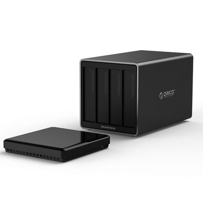 ORICO NS400-U3 4-bay USB 3.0 Type-B to SATA External Hard Disk Box Storage Case Hard Drive Dock for 3.5 inch SATA HDD, Support UASP Protocol - HDD Enclosure by ORICO | Online Shopping UK | buy2fix