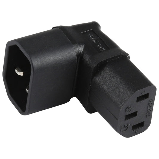 C13 to C14 Elbow (Up) AC Power Plug Adapter Converter Socket by buy2fix