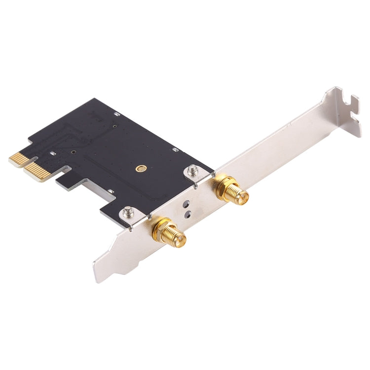 EDUP EP-9620 2 in 1 AC1200Mbps 2.4GHz & 5.8GHz Dual Band PCI-E 2 Antenna WiFi Adapter External Network Card + Bluetooth - USB Network Adapter by EDUP | Online Shopping UK | buy2fix