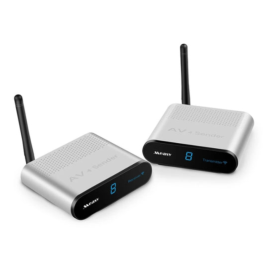 Measy AV220 2.4GHz Wireless Audio / Video Transmitter and Receiver, Transmission Distance: 200m, EU Plug - Set Top Box & Accessories by Measy | Online Shopping UK | buy2fix
