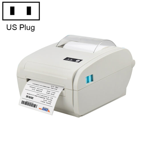 POS-9210 110mm USB +  Bluetooth POS Receipt Thermal Printer Express Delivery Barcode Label Printer, US Plug(White) - Consumer Electronics by buy2fix | Online Shopping UK | buy2fix