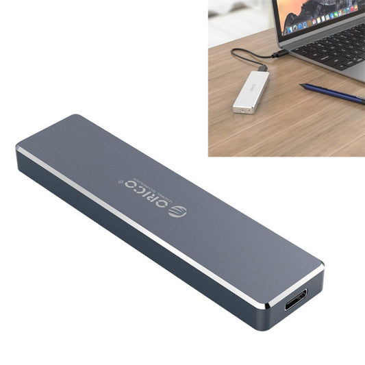 ORICO PCM2-C3 M.2 M-Key to USB 3.1 Gen2 USB-C / Type-C Push-top Solid State Drive Enclosure, The Maximum Support Capacity: 2TB(Grey) - Computer & Networking by ORICO | Online Shopping UK | buy2fix