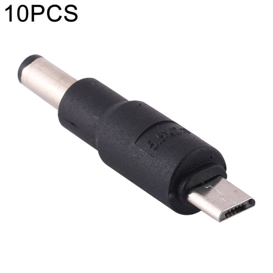 10 Stück 5,5 x 2,1 mm auf Micro-USB-Gleichstromstecker
