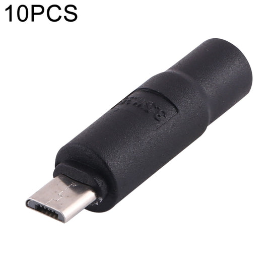 10 Stück 3,5 x 1,35 mm auf Micro-USB-Gleichstromstecker