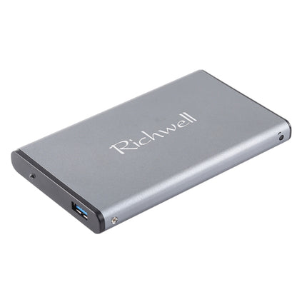 Richwell SATA R2-SATA-2TB 2TB 2.5 inch USB3.0 Super Speed Interface Mobile Hard Disk Drive(Grey) - External Hard Drives by Richwell | Online Shopping UK | buy2fix