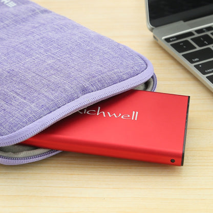 Richwell SATA R2-SATA-2TB 2TB 2.5 inch USB3.0 Super Speed Interface Mobile Hard Disk Drive(Red) - External Hard Drives by Richwell | Online Shopping UK | buy2fix