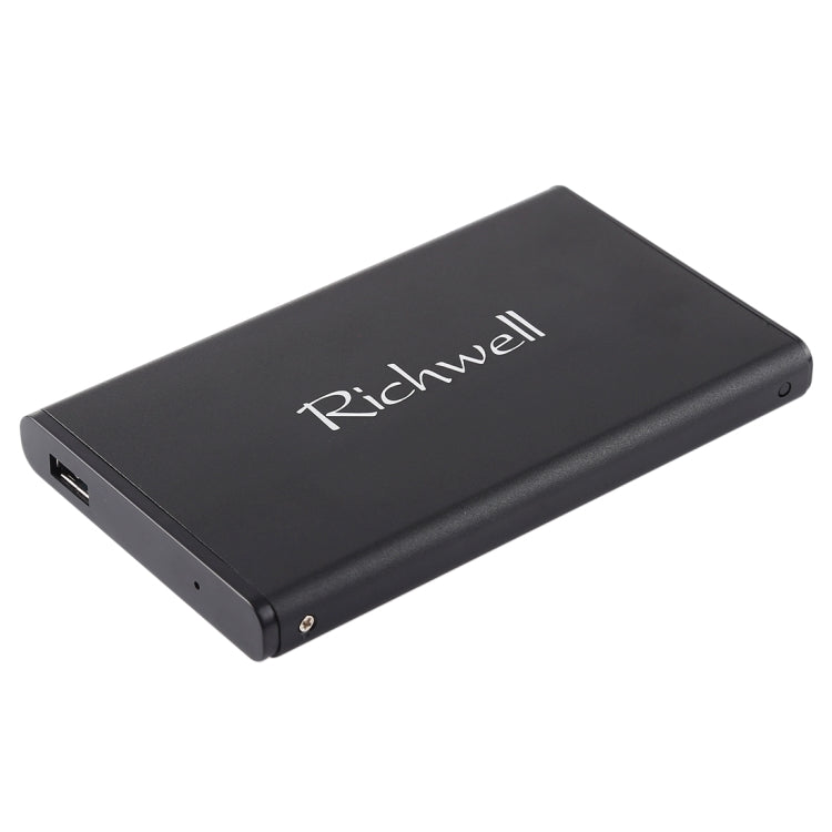 Richwell SATA R2-SATA-250GB 250GB 2.5 inch USB3.0 Super Speed Interface Mobile Hard Disk Drive(Black) - External Hard Drives by Richwell | Online Shopping UK | buy2fix