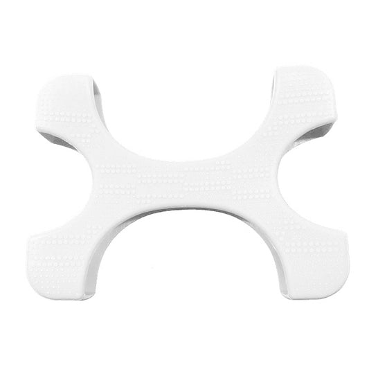 X Type 2.5 inch Portable Hard Drive Silicone Case for 2TB-4TB WD & SEAGATE & Toshiba Portable Hard Drive, without Hole (White) by buy2fix