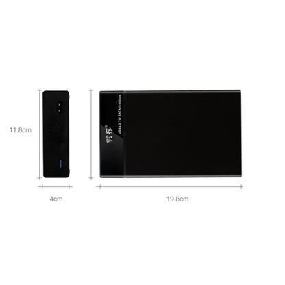Universal SATA 2.5 / 3.5 inch USB3.0 Interface External Solid State Drive Enclosure for Laptops / Desktop Computers, The Maximum Support Capacity: 10TB by buy2fix
