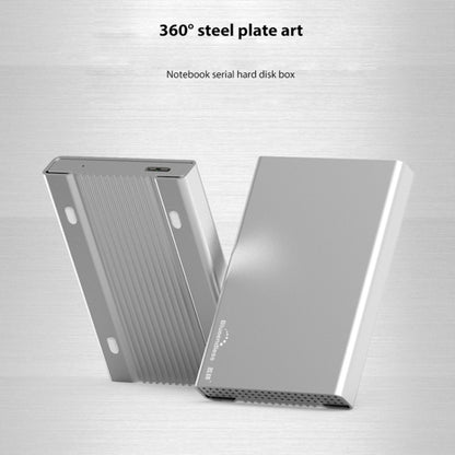 Blueendless U23Q SATA 2.5 inch Micro B Interface HDD Enclosure with USB-C / Type-C to USB 3.0 Cable, Support Thickness: 1cm or less by buy2fix