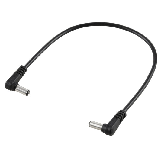 30cm 5A 5.5 x 2.1mm Male to Male Elbow DC Power Supply Plug Cable, DC 12-24V by buy2fix