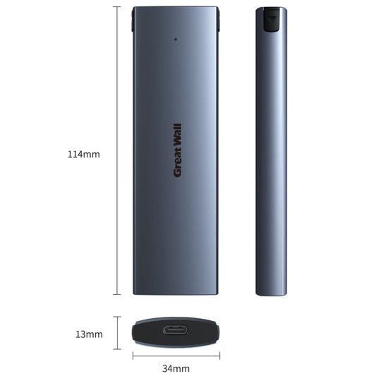 Great Wall HE301 M.2 NVME Hard Drive Docking Station Enclosure Adapter by Great Wall