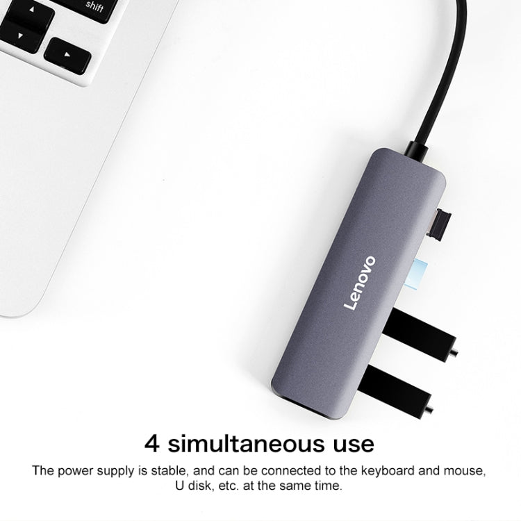 Lenovo U04 4 In 1 USB 3.0 Multi-port Converter Splitter Hub - Computer & Networking by Lenovo | Online Shopping UK | buy2fix