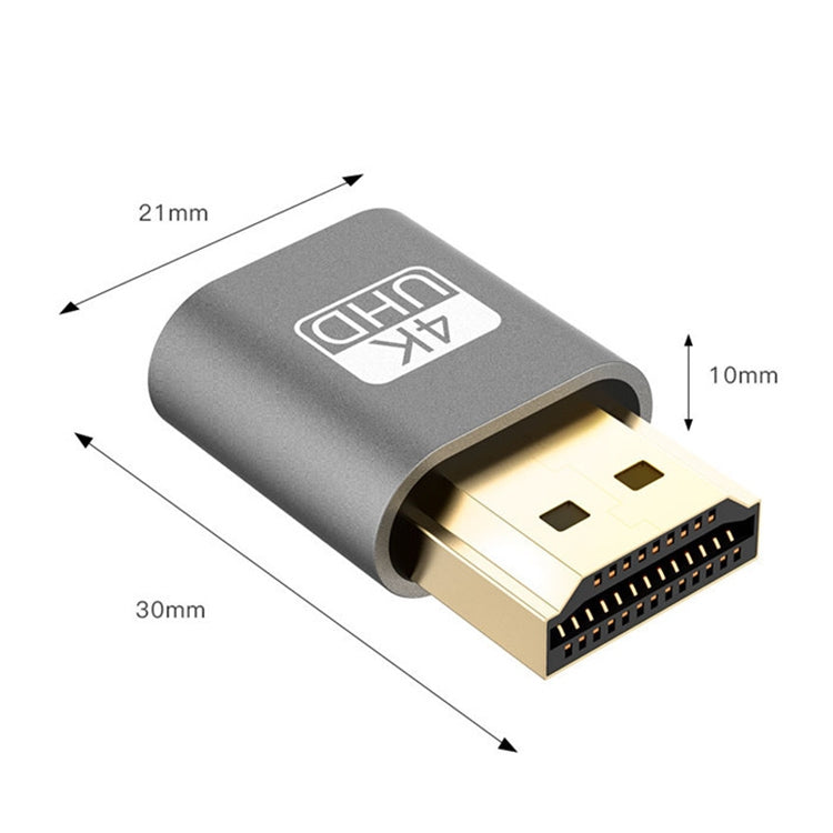 VGA Virtual Display Adapter HDMI 1.4 DDC EDID Dummy Plug Headless Display Emulator (Red) - Computer & Networking by buy2fix | Online Shopping UK | buy2fix
