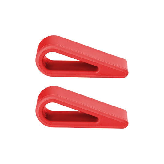 2 PCS Simple Notebook Computer Bracket Adjustable Height Increase Heat Dissipation Base Pad Holder (Red) by buy2fix