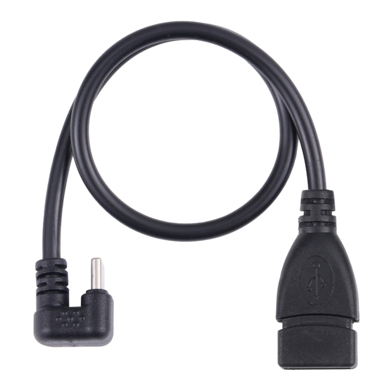U-shaped Type-C Male to USB 2.0 Female OTG Data Cable - Computer & Networking by buy2fix | Online Shopping UK | buy2fix