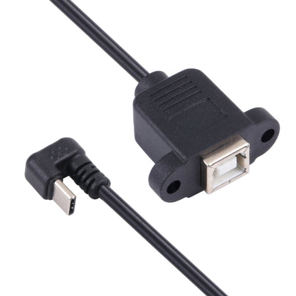 USB-C / Type-C Male to B-type Square Print Port Female Connector Cable - Computer & Networking by buy2fix | Online Shopping UK | buy2fix