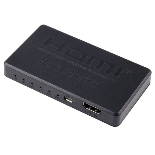 3D 4K HDMI Splitter Box, 1 Input x 4 Output, USB Power Supply(Black) by buy2fix