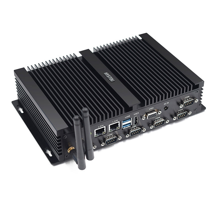 HYSTOU K4 Windows 10 or Linux System Mini ITX PC, Intel Core i5-4200U 2 Core 4 Threads up to 1.60-2.60GHz, Support mSATA, WiFi, 4GB RAM DDR3 + 64GB SSD - Computer & Networking by HYSTOU | Online Shopping UK | buy2fix