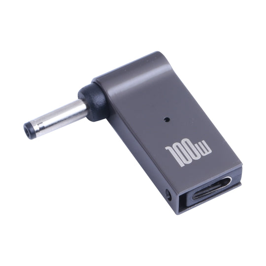 Adaptateur de charge d'ordinateur 100W USB-C / Type-C femelle vers DC 3,5x1,35 mm mâle