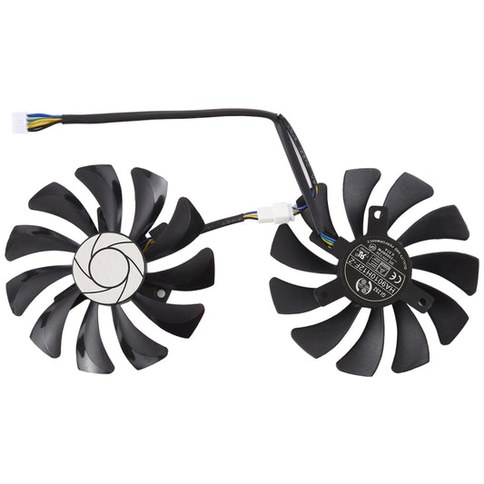 HA9010H12F-Z 4 Pin Graphics Card Cooling Fan for MSI GeForce GTX 1050 Hurricane GTX 1060 Hurricane 6G GDDR, Diameter: 85mm, Pairs by buy2fix