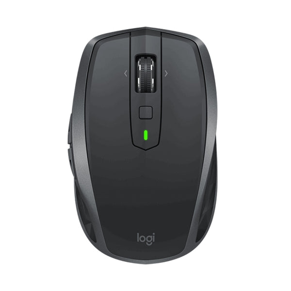 Logitech MX Anywhere 2S 4000DPI Bluetooth + Unifying Dual-mode Rechargeable Symmetrical Design Wireless Optical Gaming Mouse (Black) by Logitech