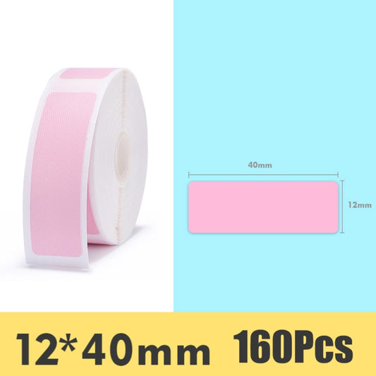 Stickers Barcode Printing Paper For JingChen D11(Pink) by buy2fix