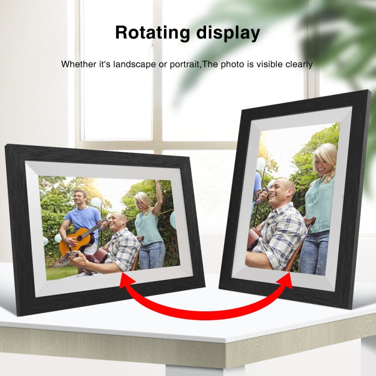 G100 10.1 inch LCD Screen WIFI Cloud Album Digital Photo Frame Electronic Photo Album with Touch Rotating Screen & Video Push (AU Plug) - Consumer Electronics by buy2fix | Online Shopping UK | buy2fix