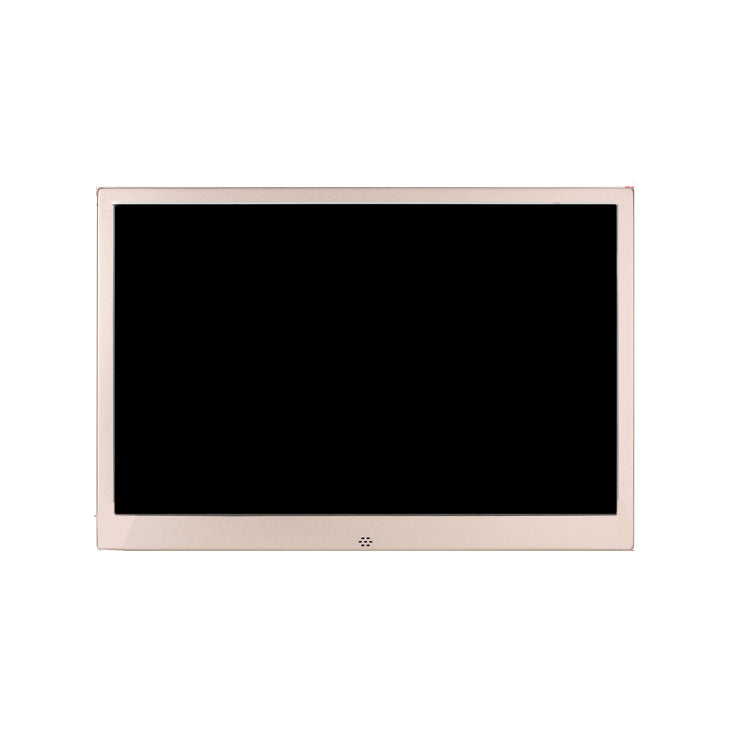 HSD1202 12.1 inch 1280x800 High Resolution Display Digital Photo Frame with Holder and Remote Control, Support SD / MMC / MS Card / USB Port, EU Plug(Gold) - Consumer Electronics by buy2fix | Online Shopping UK | buy2fix