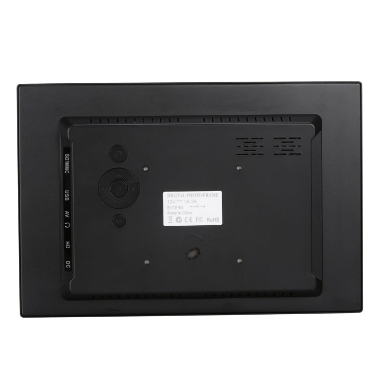 HSD1303 13.3 inch LED 1280x800 High Resolution Display Digital Photo Frame with Holder and Remote Control, Support SD / MMC / MS Card / USB Port, US Plug(Black) by buy2fix