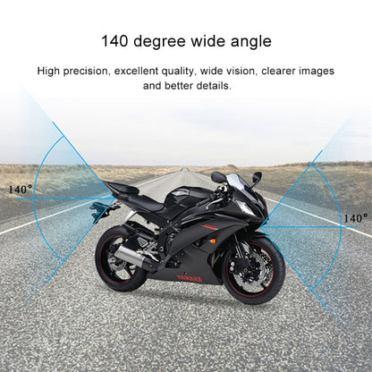 4 inch HD WIFI Dual Lens 1080P Waterproof Motorcycle Driving Recorder - Electrical Instruments by buy2fix | Online Shopping UK | buy2fix