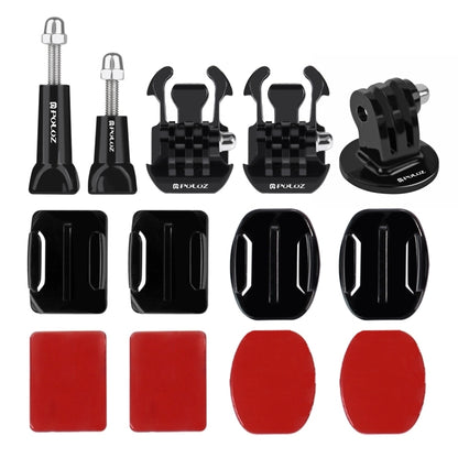 PULUZ 24 in 1 Bike Mount Accessories Combo Kits with EVA Case (Wrist Strap + Helmet Strap + Extension Arm + Quick Release Buckles + Surface Mounts + Adhesive Stickers + Tripod Adapter + Storage Bag +  ... /3 /2 /1, DJI Osmo Action and Other Action Cameras - DJI & GoPro Accessories by PULUZ | Online Shopping UK | buy2fix